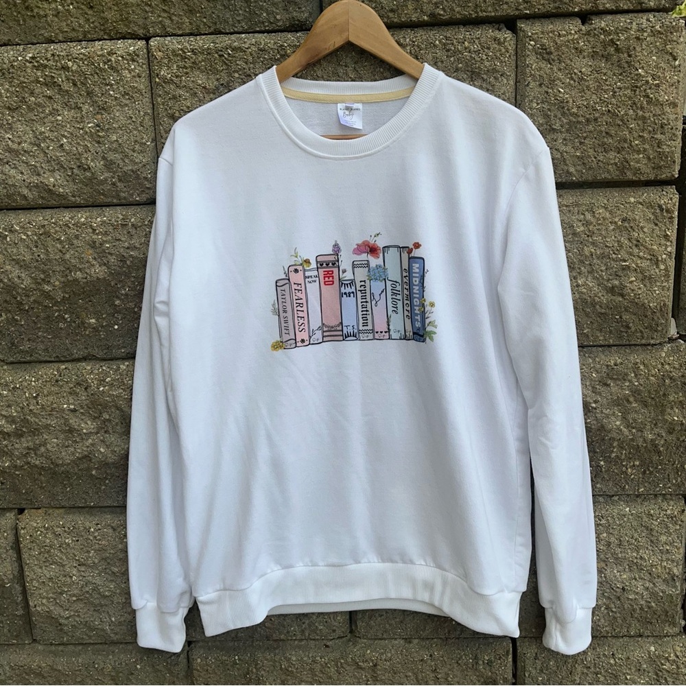Taylor Swift Eras Tour Books Sweatshirt
